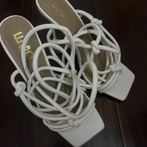 ego white heels